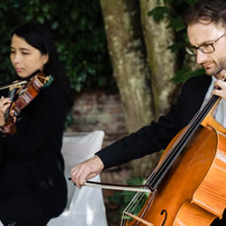 Yan Yi and Chris at Leez Priory